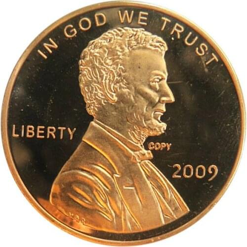 1oz .999 Troy Copper Fine Copper Liberty Jumbo Penny In God We Trust 4/4 Cent Replica Copy Coins-Collection Souvenir B37