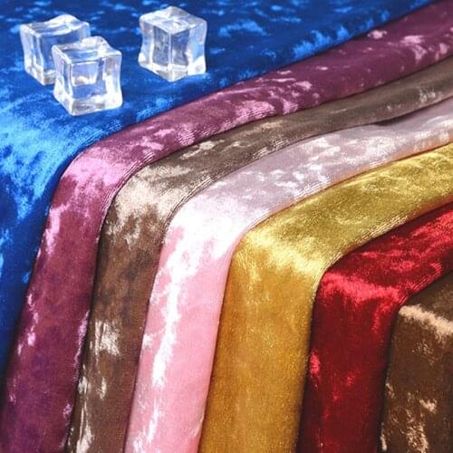 1meter Velvet Stretch Fabric Thickened Velvet Fabric For Dress By Yard Handmade Sofa Pillow Tablecloth Soft Bag Fabric