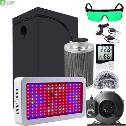 BEYLSION 17 Designs Grow Box Tent Growbox Plant Grow Lamp Completely Set Indoor Led Grow Tent With Fan And Filter For Hydroponic