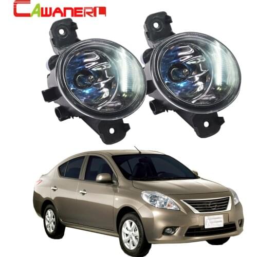 Cawanerl 2 Pieces 100W H11 Car Halogen Bulb Fog Light DRL Daytime Running Lamp For Nissan Almera 2/II Saloon (N16) 2001-2006