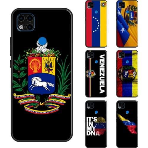 Venezuela Flag Coat Of Arms Case For Xiaomi Redmi Note 8 9 Pro 8T 9S Note 10 Pro Funda For Redmi 9 9C 9A K40 9T Cover