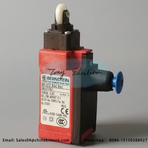 Elevadores Escaleras Escalators Elevators Lifts Parts Limit switch travel switch elevator chain breaking switch GBA177HL1
