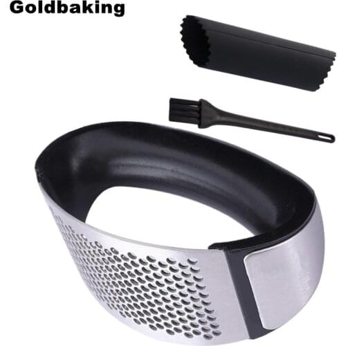 Goldbaking Garlic And Garlic Press