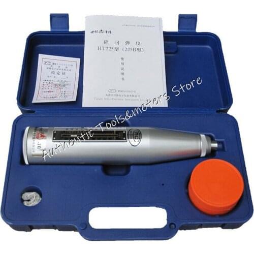 HT-225B Digital Concrete Test Rebound Hammer Elasticity Tester Resiliometer Concrete Nondestructive Instrument For Construction