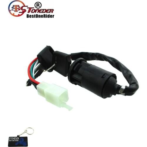 STONEDER On Off Ignition Key Switch For 50cc 70cc 90cc 110cc 125cc 150cc ATV Quad 4 Wheeler Pit Dirt Bike Motorcycle Motocross