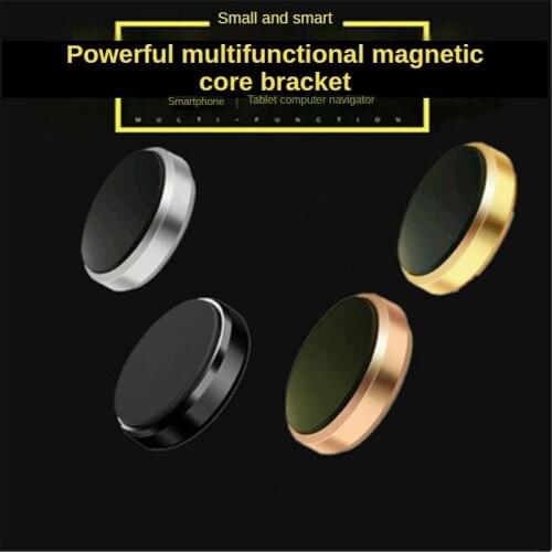 Round car phone holder magnet car phone holder GPS phone holder support Interior bracket for IPhone Samsung car accessories