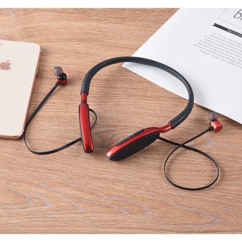 NEW ST-K168 Magnetic Wireless Headphone Support MP3 TF Card Playback BT Stereo Sports Waterproof Earphone with Mic