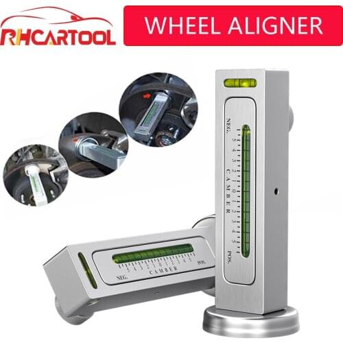 OBD2 Car Four Wheel Alignment Magnetic Level Gauge Level Gauge Camber Adjustment Aid Tool Magnet Positioning Tool