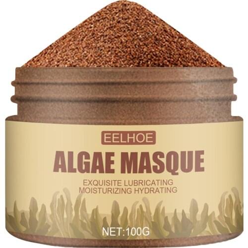 100g Natural Seaweed Mask Powder Algae Acne Spots Remove Hyrdating Whitening&Moisturizing Face Mask Clean Mud Musk