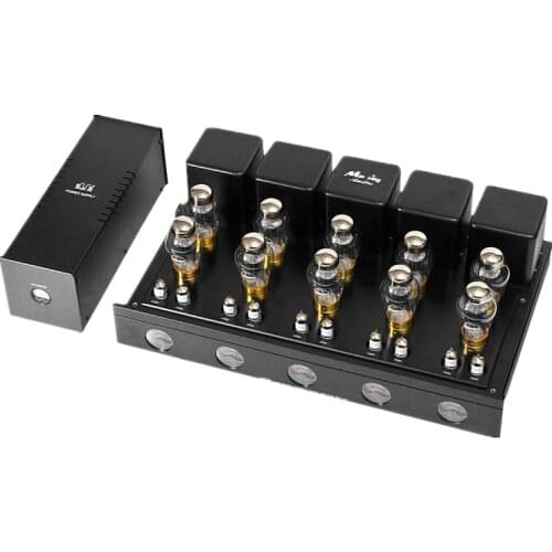 MC-5S 5-channel home theater KT90 tube split-level power amplifier, frequency response: 20Hz ~ 60KHz +-1dB, Distortion: ≤1