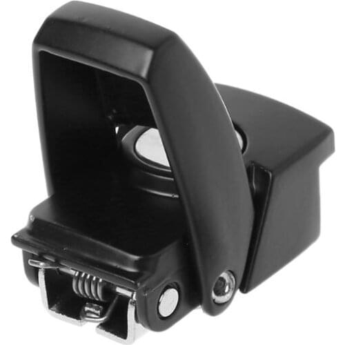 Cabinet Black Coated Metal Hasp Latch DK604 Security Toggle Lock With Two Keys