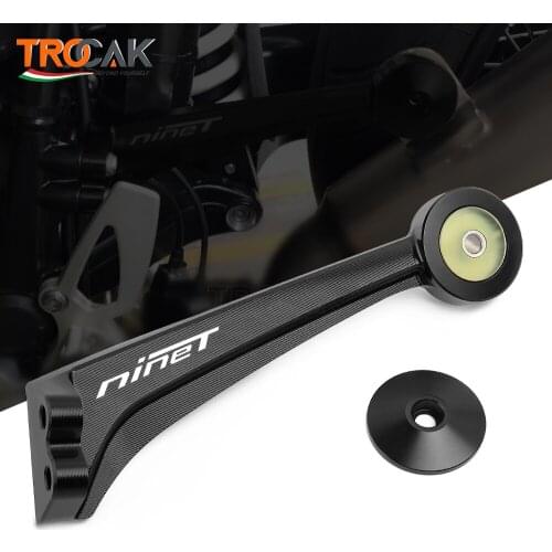 2020 NEW RNineT CNC Exhaust Muffler Pipe Bracket Mount Holder for BMW R Nine T R9T R9 T 2014 2015 2016 2017 2018 2019 2020