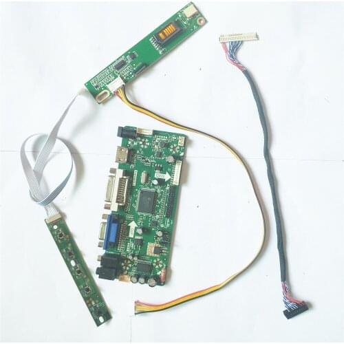 For LP171WX2-A4K5/A4K7 LVDS 30Pin CCFL VGA HDMI-Compatible DVI 1440*900 17.1" LCD monitor panel M.NT68676 controller board