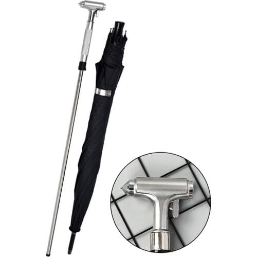 Fashion Sword Umbrella Business Black Long Handle Uv Protection Windproof Outdoor Umbrella Paraguas Mujer Rain Gear BD50YS