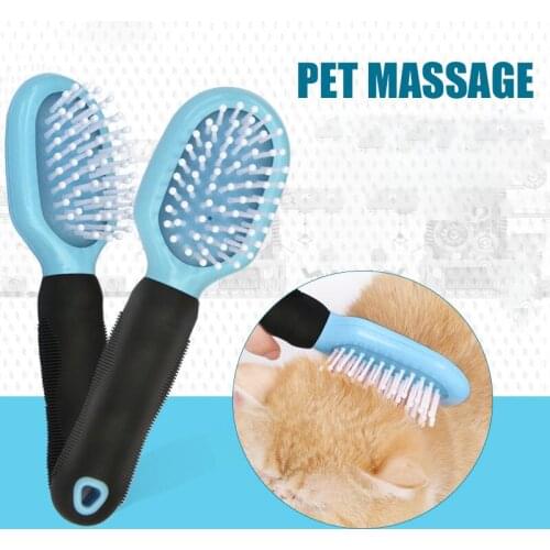 Cat Comb Hair Remove Dog Brush Air Bag Massage Pet Combs Fur Trimming Grooming Tool Small Dogs Hair Removal Puppy Products