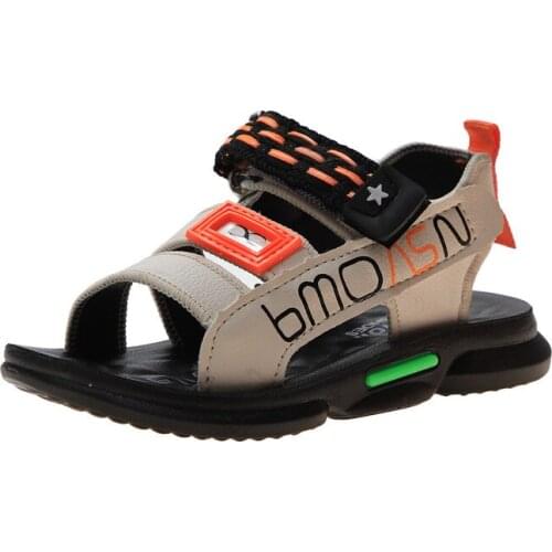 2020 Toddler Baby Sandals Newest Summer Non-slip Soft Sole Boys Girls Student Casual Shoes Fashion Wild Open Toe Beach Shoes