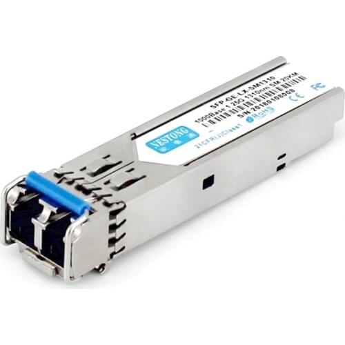 SFP-GE-LX-SM-1310-20KM Compatible with Huawei H3C Huasan Cisco Gigabit Single Mode Dual Fiber Optical Module