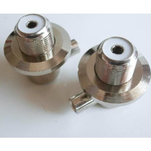 Connector PL259 SO239 UHF Female 90 Degree Right Angle Bulkhead Panel Clamp Solder For RG58 RG142 RG223 RG400 LMR195 Cable Brass