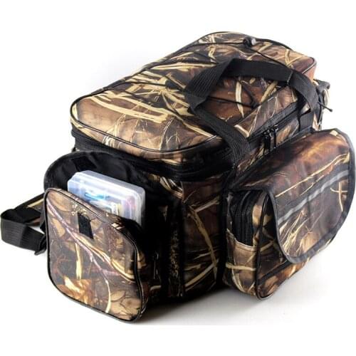 Large-capacity Fish Bag Waterproof Multi-function Fishing Lure Waist Bag Outdoor Backpack Carp Fishing Tackle Storage Bag -40