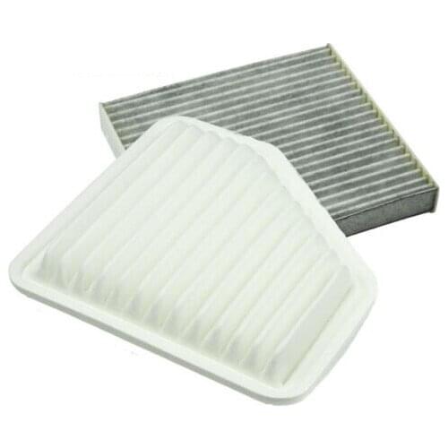 Air Filter Cabin Filter 17801-31120 87139-30040 2 pcs For Toyota RAV 4 2.0 2.4 Model 2009-2013 Car Accessoris