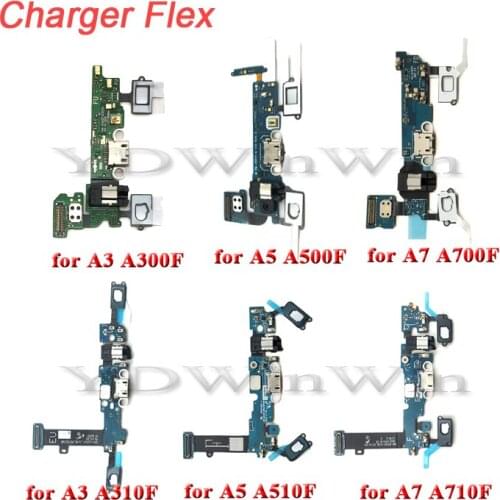 50pcs Charging Charger USB Dock Connector Flex Cable For Samsung Galaxy A3 A5 A7 2015 2016 A300F A500F A700F A310F A510F A710F