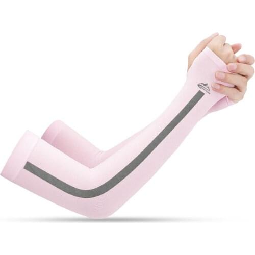 1Pair Camping Sports Arm Sleeve Cycling Sleeves For Arms Hoses Volleyball Cuffs Running Baseball Golf Anti-UV Arm Cover Sleeves