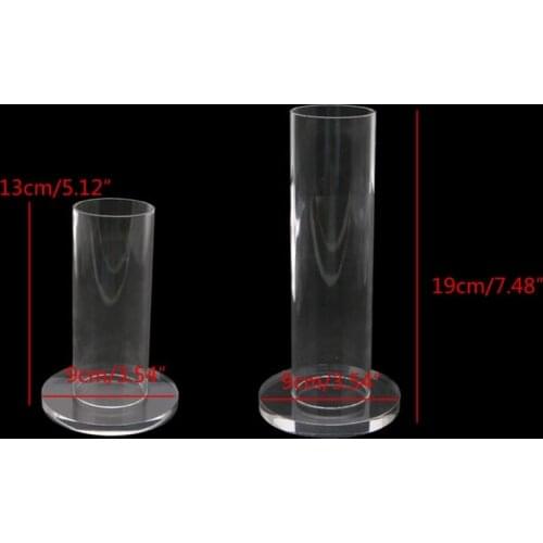 Acrylic Hair Scrunchy Holder Stand Clear Jewelry Hairband Bracelet Watch Display Dropshipping