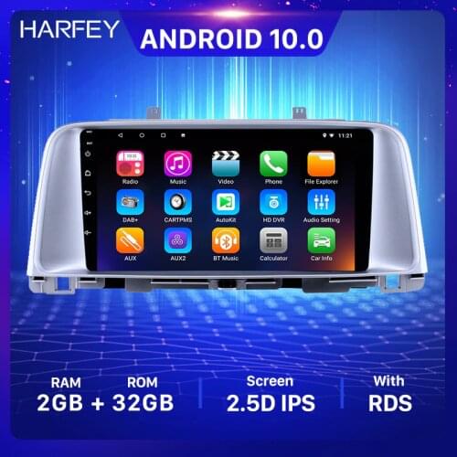 Harfey 9inch Android 10.0 car GPS Radio for Kia K5 2015 2016 2017 with bluetooth support Carplay SWC 3G Backup camera