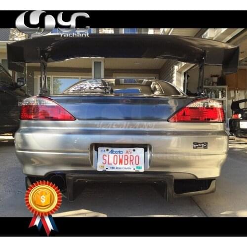 Car-Styling FRP Fiber Glass Rear Under Diffuser Fit For 1999-2002 S15 Silvia First Moulding Style Rear Bar Diffuser