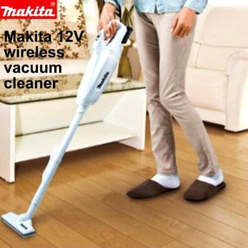 Japan Makita Rechargeable vacuum cleaner Household Handheld wireless 12V lithium battery Lithium battery display With LED lights