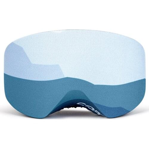 Ski Goggles Cover Protable Elastic Dust-proof Snowboard Goggles Protection Cover Glass Anti-scratch Storage Sleeve Bag