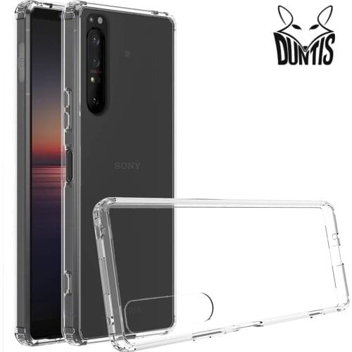 Case for Sony Xperia 1 II TPU Silicone Durable Clear Transparent Soft Case for Sony Xperia 1 II Phone protective Back Cover