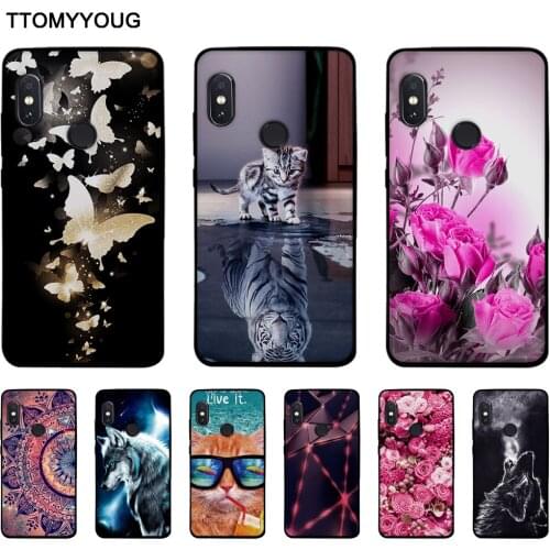 TPU Phone Case For Xiaomi Redmi Note 5 Pro Back Soft Silicone Cover For Xiaomi Redmi Note5 Pro Protector Shells Print Bags Coque