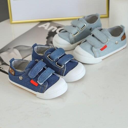 Kids Shoes for Girls Boys Sneakers Jeans Canvas Children Shoes Denim Running Sport Baby Sneakers Boys Shoes