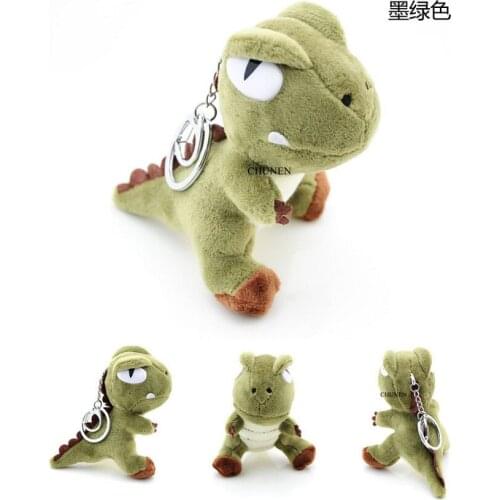 Quality Key Hook Chain Doll , Plush Toy . 10CM Dinosaur Plush Toy , Stuffed Animal plush