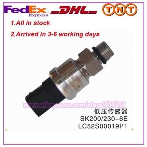LC52S00019P1 Excavator SK200-6 SK200-8 SK250-8 low pressure sensor