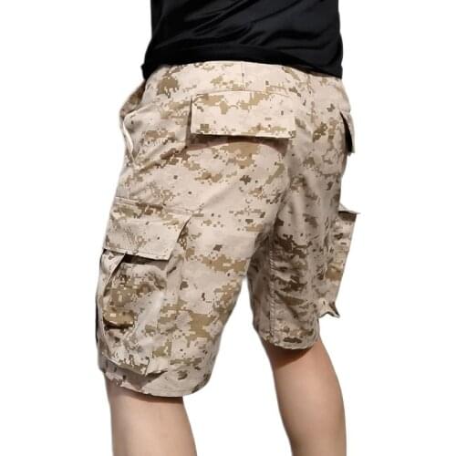 SMTP Summer Man Outdoor Field Pants Mens Urban Military Cargo Shorts Cotton Outdoor Camo Short Pants