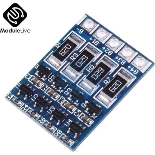 Li-ion Lipo Lithium Battery 18650 Charge Balance Protection Board 4S 4.2V 14.4V 16.8V 68mA Polymer Charging Balance Module