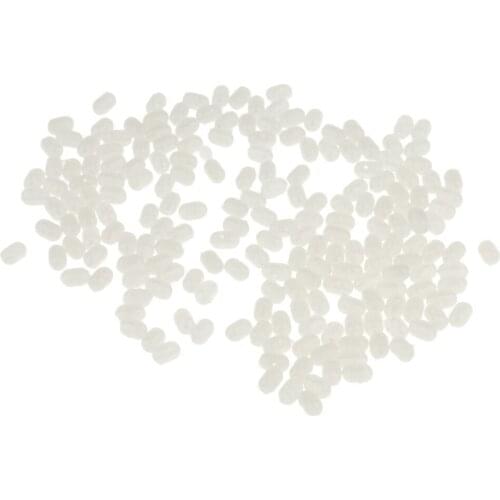 MagiDeal 200Pcs Fishing Beads Stop Beads Hard Fishing Lures Artificial Baits