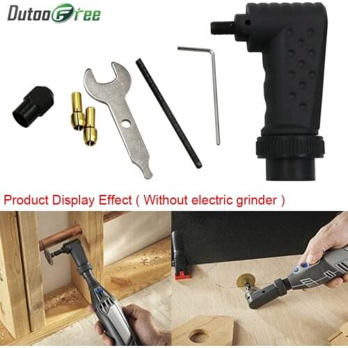 90° Small Electric Grinder Bender Dremel Drill Accessories Right Angle Converter Attachment 3000 4000 575 Rotary Tool Kit