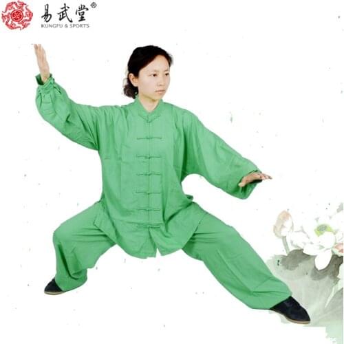 Martial arts taiji clothing chinese wushu clothing and tai chi uniform 98%cottom kungfu uniform