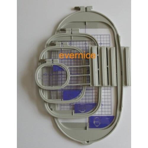 4 Embroidery Hoops for Brother Quattro 6000D/6700D Dream Maker VE2200 VM6200D
