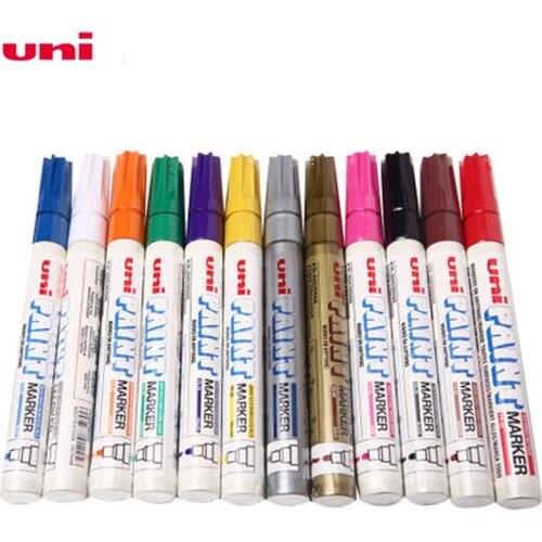 Uni Black Markers