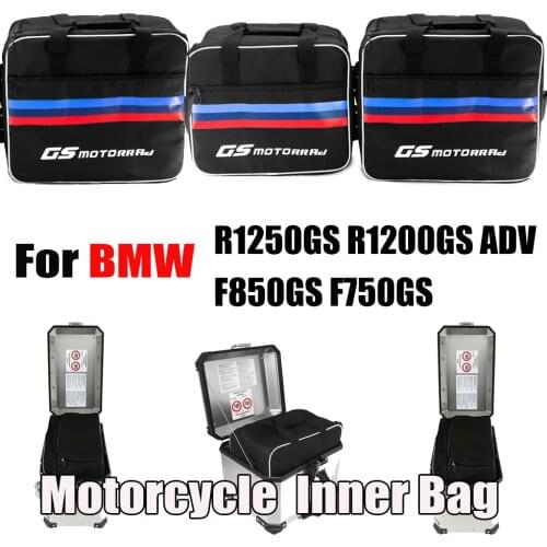 Motorcycle Luggage Inner Bag Pannier Top Case Expandable Saddlebags For BMW R1200GS LC R1250GS ADV F850GS F750GS F800GS F650GS