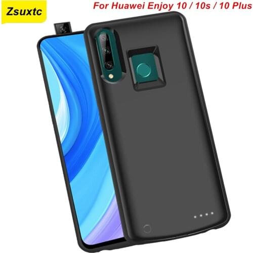For Huawei Enjoy 10 10S 10 Plus Battery Case 6800 Mah Smart Phone Cover Power Bank For Huawei Enjoy 10 Battery Charger Case