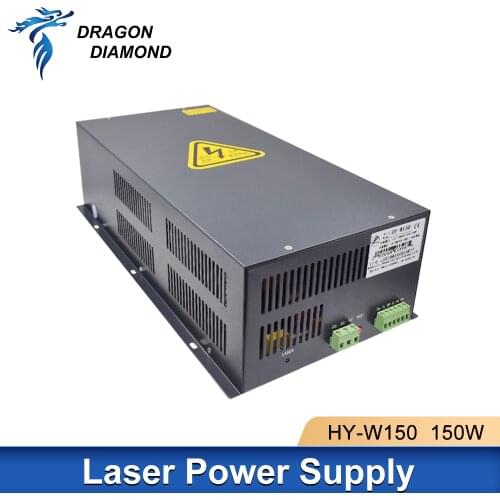 DRAGON DIAMOND CO2 Laser Power Supply 150-180W HY-W150 For CO2 Laser Lamp Tube High Power T/W Series