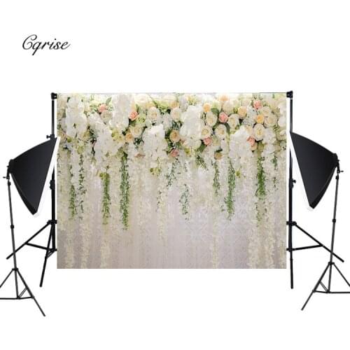Full Flower Photo Shoot Backdrops Married Wedding Background for Photography Studio Wedding Decoration 1.5x2.1m