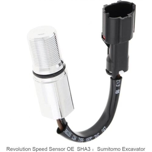 Metal Revolution Speed Sensor Excavator Engine Replacement Part Accessories SHA3 for Sumitomo Excavator