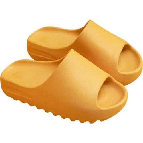 Couple Home Soft Slippers Thick Sole Non-Slip EVA Indoor Shoes Flat Slides Men Women Beach Ourdoor Light Flip Flops Plus Size 45