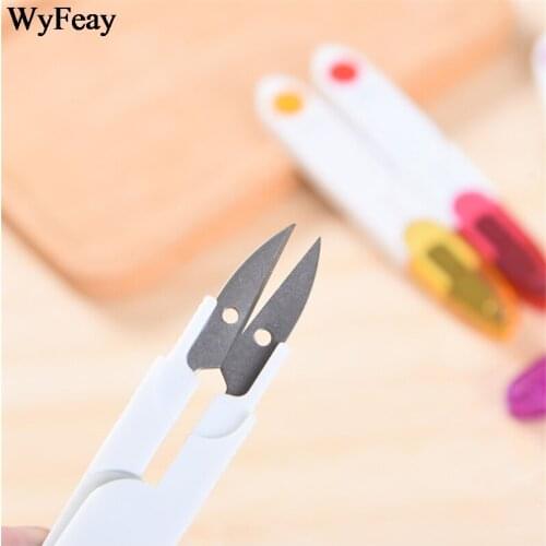 1 Pcs Portable U Shape Embroidery Cross-stitch Craft Thread Cutter Sewing Trimming Scissors Clipper Snips Tailor Nippers with